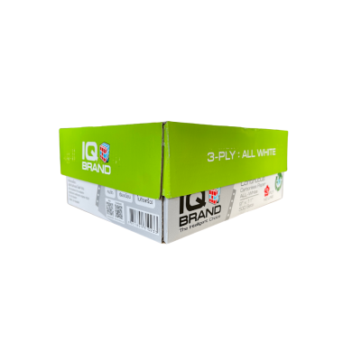 กระดาษต่อเนื่องเคมีขาว 3 ชั้น 9x11 นิ้ว / IQ Brand 500 ชุด