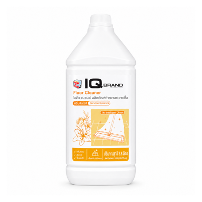 IQ Brand น้ำยาถูพื้น กลิ่นซันไรส์ ขนาด 3.8 ลิตร