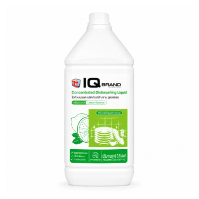IQ Brand น้ำยาล้างจาน กลิ่นมะนาว ขนาด 3.8 ลิตร