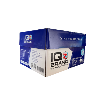กระดาษต่อเนื่องเคมีสี 2 ชั้น 9x11 นิ้ว / IQ Brand 1000 ชุด