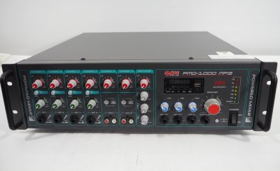 NPE PMD-1000MP3 เพาเวอร์มิกเซอร์โมโน  ไมค์ 4 ช่อง POWERMIXER LINE ระบบเสียงตามสาย NPE PMD-1000MP3 เพาเวอร์มิกเซอร์โมโน  ไมค์ 4 ช่อง POWERMIXER LINE ระบบเสียงตามสาย
