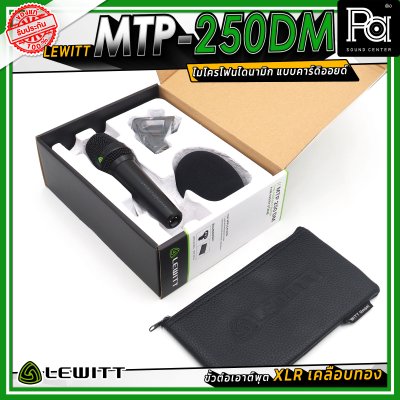 LEWITT MTP-250DM Dynamic Microphone