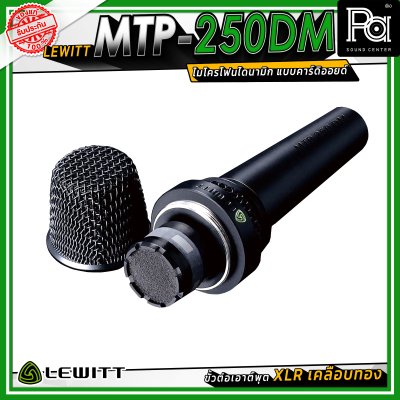 LEWITT MTP-250DM Dynamic Microphone