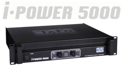 TAFN I-POWER 5000 เพาเวอร์แอมป์ สวิชชิ่ง 2 ชาแนล CLASS-D กำลังขับสูง โหลดได้ถึง 2 โอห์ม น้ำหนักเบา