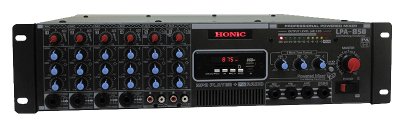 HONIC LPA-850 เพาเวอร์มิกซ์โมโน Power Mixer 6 ชาแนล Class-H 850 W.