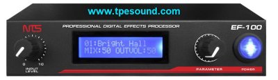 NTS EF-100 EFFECTS PROCESSOR ดิจิตอลเอฟเฟค พร้อมหน้าจอแอลซีดี