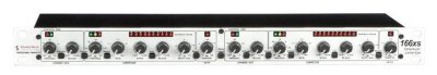 SOUNDBEST 166XS คอมเพรสเซอร์ 2 Channel พร้อมด้วยฟังก์ชั่น Limiter และ Noise Gate ในตัว  สีขาว