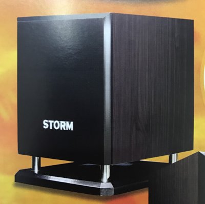 STORM RM-106 SUB BASS ตู้ซับเบสมีแอมป์ในตัว 10 นิ้ว