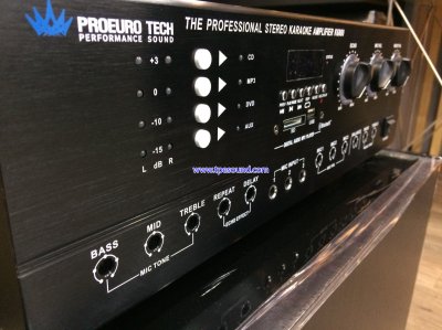 PROEURO TECH K-6800 แอมป์คาราโอเกะ