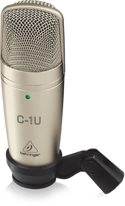 BEHRINGER C-1U ไมโครโฟนสตูดิโอ ไมค์บันทึกเสียง USB Studio Condenser Microphone