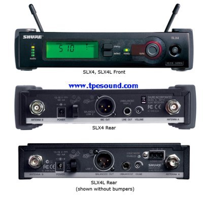 SHURE SLX24/SM58 ไมโครโฟนไร้สาย Handheld Wireless System