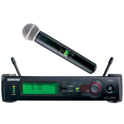 SHURE SLX24/SM58 ไมโครโฟนไร้สาย Handheld Wireless System SHURE SLX24/SM58 ไมโครโฟนไร้สาย Handheld Wireless System