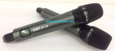 GIP GR-U3.2/GH-120 ไมโครโฟนไร้สาย ไมค์ถือคู่ ปรับความถี่ได้ เสียงหนา นุ่มนวล คมชัด