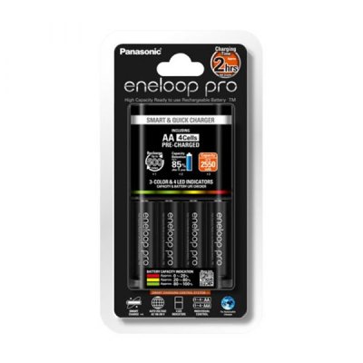 Panasonic แท่นชาร์จถ่าน Eneloop Pro AA2550x4 /K-KJ55HCC40T