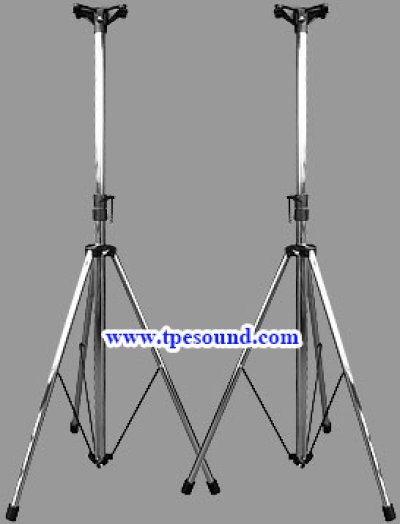 NTS ขาตั้งลำโพงเหล็กซุบโครเมี่ยม ST-1200