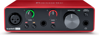 Focusrite Scarlett Solo 3rd Gen ออดิโออินเตอร์เฟส