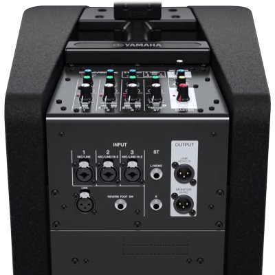 YAMAHA STAGEPAS 1K ตู้ลำโพงคอลัมน์ มีแอมป์ในตัว Reverb แบบดิจิตอล SPX ความละเอียดสูง