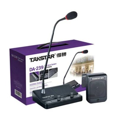 TAKSTAR DA-239 ชุดไมค์ประกาศ พร้อมลำโพง