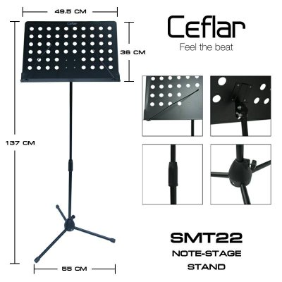 CEFLAR ขาตั้งโน๊ต SMT 22