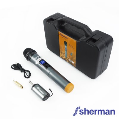 SHERMAN MIC-130N ไมโครโฟนไร้สาย มือถือ (ไมค์เดี่ยว)