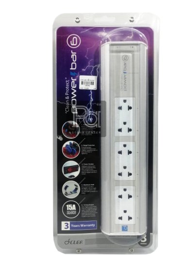 CLEF AUDIO POWER BAR6 อุปกรณ์จ่ายกระแสไฟฟ้า Audio Power Distribution