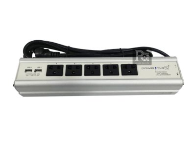 Clef Audio Power BAR 5+ ปลั๊กรางจ่ายไฟ 5 ช่อง USB Clef Audio Power BAR 5+ ปลั๊กรางจ่ายไฟ 5 ช่อง USB
