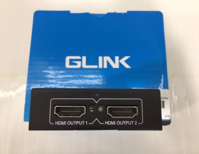 GLINK GLSP-012 GLINK 4K HDMI SPLITTER GLINK 1:2 PORT