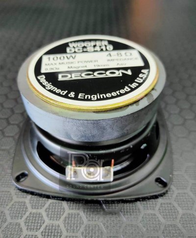 DECCON ดอกลำโพง 4" DC S410