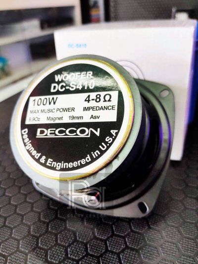 DECCON ดอกลำโพง 4" DC S410