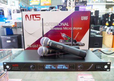 NTS SN-U62 MKII ไมโครโฟนไร้สาย แบบไมค์ถือคู่