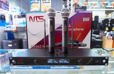 NTS SN-U62 MKII ไมโครโฟนไร้สาย แบบไมค์ถือคู่