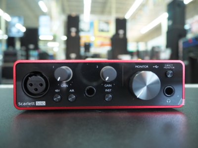 Focusrite Scarlett Solo 3rd Gen ออดิโออินเตอร์เฟส