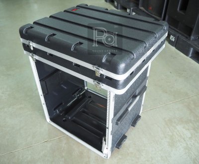 NPE RACK ABS 12U ลึก 17" ตู้แร็ค ABS แร็คพร้อมฝา หน้า-หลัง พลาสติกไฟเบอร์