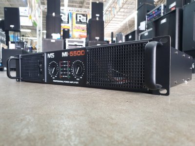 NTS MI-5500 เพาเวอร์แอมป์ 2 ชาแนล คลาส-H 1100 วัตต์ ขนาด 2U ระบบป้องกันครบ