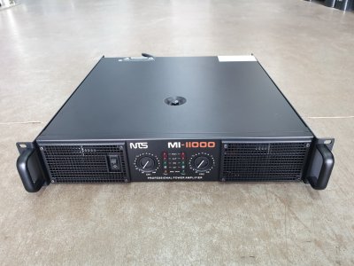 NTS MI-11000 เพาเวอร์แอมป์ 2 ชาแนล คลาส-H 2200 วัตต์ ขนาด 2U ระบบป้องกันครบ