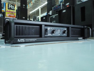 NTS PA-2400 เพาเวอร์แอมป์ 2 ชาแนล Class-AB กำลังขับ300Wx2ที่ 8โอห์ม มีระบบป้องกัน