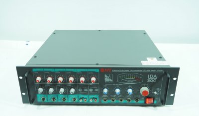 NPE LDA-300 เพาเวอร์มิกเซอร์โมโน ระบบประกาศ 300 วัตต์ ไมค์ 4 ช่อง 2 AUX พร้อม EQ 3 แบนด์ AC/DC