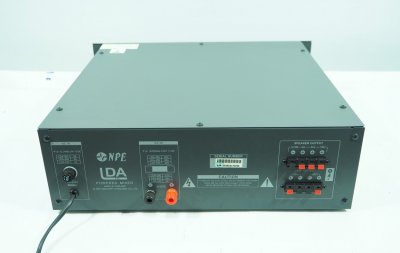 NPE LDA-300 เพาเวอร์มิกเซอร์โมโน ระบบประกาศ 300 วัตต์ ไมค์ 4 ช่อง 2 AUX พร้อม EQ 3 แบนด์ AC/DC