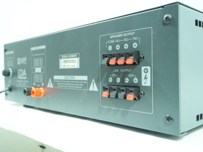 NPE LDA-300 เพาเวอร์มิกเซอร์โมโน ระบบประกาศ 300 วัตต์ ไมค์ 4 ช่อง 2 AUX พร้อม EQ 3 แบนด์ AC/DC