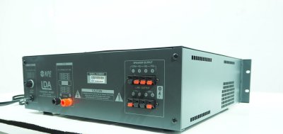 NPE LDA-400 เพาเวอร์มิกเซอร์โมโน ระบบประกาศ 400 วัตต์ ไมค์ 4 ช่อง 2 AUX พร้อม EQ 3 แบนด์, AC/DC