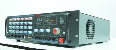 NPE LDM-1000 เพาเวอร์มิกเซอร์โมโน ระบบประกาศ 1000วัตต์ ไมค์ 4 ช่อง/ 2 AUX AC/DC