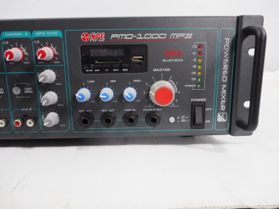 NPE PMD-1000MP3 เพาเวอร์มิกเซอร์โมโน  ไมค์ 4 ช่อง POWERMIXER LINE ระบบเสียงตามสาย NPE PMD-1000MP3 เพาเวอร์มิกเซอร์โมโน  ไมค์ 4 ช่อง POWERMIXER LINE ระบบเสียงตามสาย