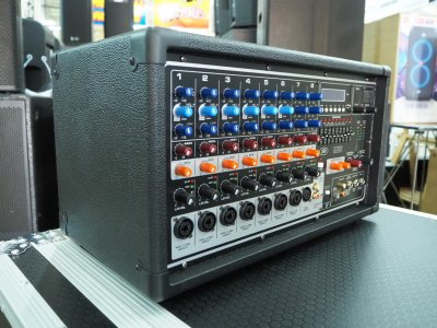 PEAVEY PVi ® 8500 เพาเวอร์มิกเซอร์สเตอริโอ 8 ชาแนล 400วัตต์ มีแอมป์ในตัว USB/Bluetooth