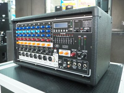PEAVEY PVi ® 8500 เพาเวอร์มิกเซอร์สเตอริโอ 8 ชาแนล 400วัตต์ มีแอมป์ในตัว USB/Bluetooth