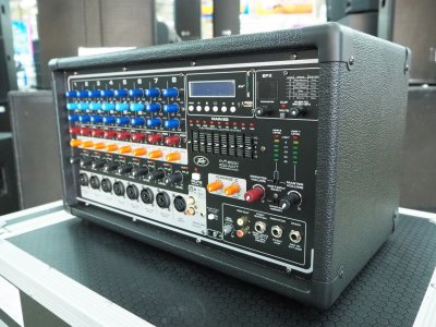 PEAVEY PVi ® 8500 เพาเวอร์มิกเซอร์สเตอริโอ 8 ชาแนล 400วัตต์ มีแอมป์ในตัว USB/Bluetooth