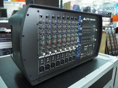 ALTO PBM 8.350UM เพาเวอร์มิกเซอร์สเตอริโอ 8 ชาแนล 8 MIC/line UM EQ กราฟิก 9-band