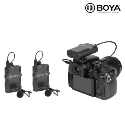 BOYA BY-WM4 PRO-K2 ไมโครโฟนไร้สาย ขนาดเล็ก รับสัญญาณได้ไกล 60 เมตร BOYA BY-WM4 PRO-K2 ไมโครโฟนไร้สาย ขนาดเล็ก รับสัญญาณได้ไกล 60 เมตร