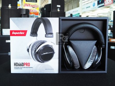 SUPERLUX HD-660PRO หูฟัง Studio แบบ Closed-Back 150Ohm