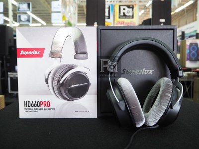 SUPERLUX HD-660PRO หูฟัง Studio แบบ Closed-Back 150Ohm