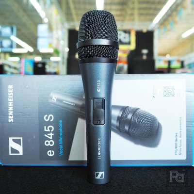 SENNHEISER E845S ไมโครโฟนสาย มีสวิตซ์ SENNHEISER E845S ไมโครโฟนสาย มีสวิตซ์